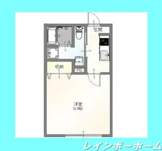 千葉県柏市大室【アパート】の間取り