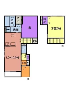 ままな【1階】の間取り