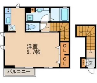 ソレーユ三ノ輪【2階】の間取り