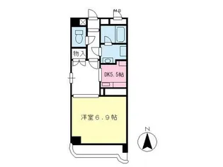 グリーンハイツ若林【2階】の間取り