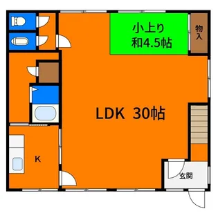 コーポ秋葉【2階】の間取り