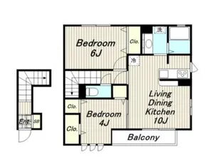 T.S.COURT II【2階】の間取り