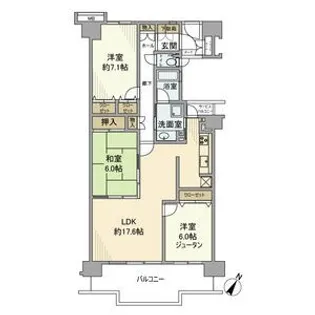 ソフィア所沢【2階】の間取り