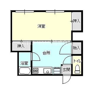 EVANS【4階】の間取り