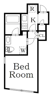 VERITAS EIFUKUCHO【4階】の間取り