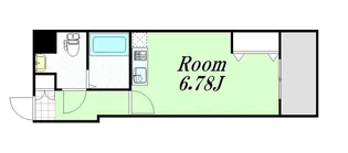 サンクチュアリ北梅田【5階】の間取り