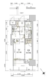 アクタス福岡県庁前グランネクスト【10階】の間取り