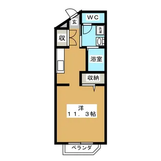 ノール・ヴィラージュ【2階】の間取り