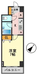 東京都葛飾区東新小岩3【マンション】の間取り