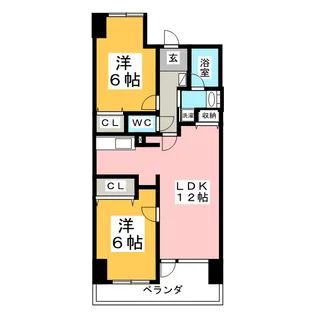 ノア本屋敷【4階】の間取り