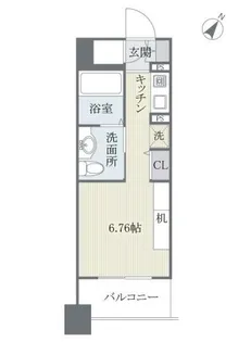 フェルト627【5階】の間取り