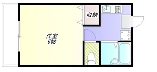 東京都国立市西2【アパート】の間取り