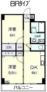 メゾンドール福田町【3階】の間取り