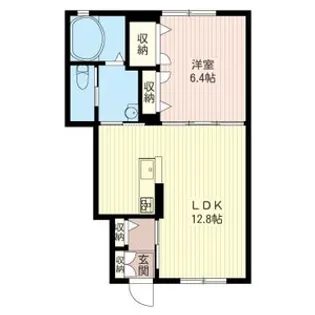 ベルウッドIIB【1階】の間取り