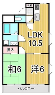江藤マンション【3階】の間取り