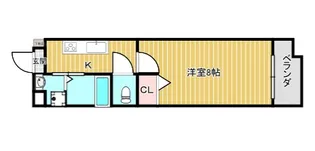 メゾン花木鳥【3階】の間取り