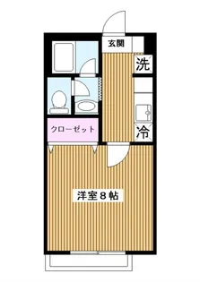 モンフレール西台【2階】の間取り
