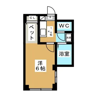 ノースルミエール【2階】の間取り