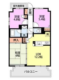 ウエストコート愛宕【4階】の間取り