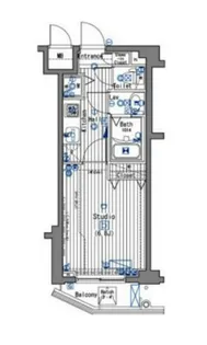 ガーラ・ヒルズ目黒東山【3階】の間取り