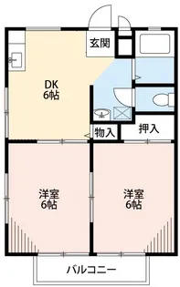 サンシティS【1階】の間取り