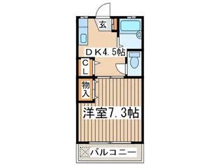 パルデンス西村の間取り