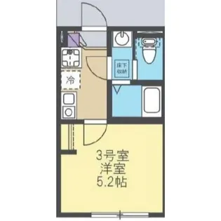 ブルーミング横浜ガーデン【2階】の間取り