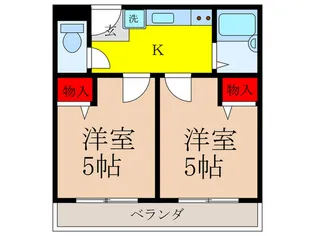 ティファニーヒルズ【1階】の間取り