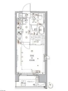 クレイシア上野松が谷【5階】の間取り
