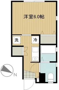 ハレルヤハウス【1階】の間取り