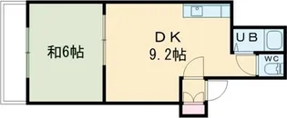 パークコート中島町【3階】の間取り