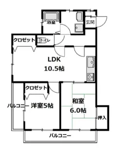木下マンション【3階】の間取り