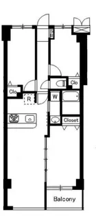 ARTISAN平井【3階】の間取り