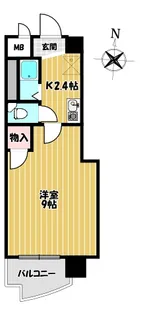 ニューライフビル【5階】の間取り