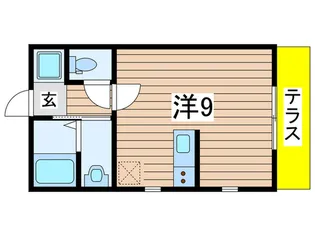 TIERRA【1階】の間取り