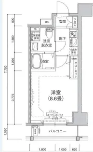 アイル東京向島参番館【9階】の間取り