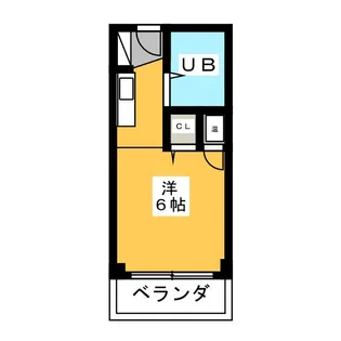 カルチェラタンIII【3階】の間取り