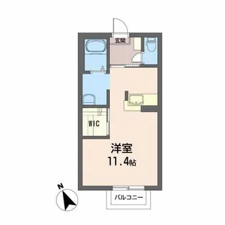 マ・メゾンコート【2階】の間取り