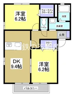 ベルフィオーレIIID【2階】の間取り