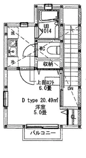 G style練馬高松【2階】の間取り