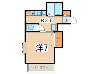 カ-サ藤が丘の間取り