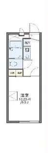レオパレスノクターン【1階】の間取り
