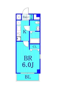 リアン駅前マンション【2階】の間取り