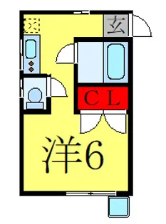ビーグル上池袋【1階】の間取り