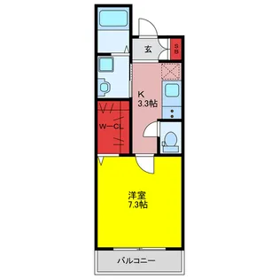 MOTUL26【1階】の間取り