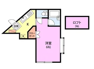 モンパレス41【1階】の間取り