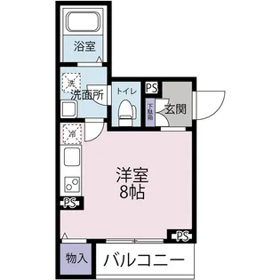 アートヒルズ桜木町【2階】の間取り