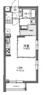 TASUKI RICHESSE洗足【3階】の間取り