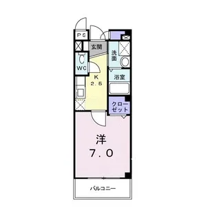 プラシード大泉学園【2階】の間取り