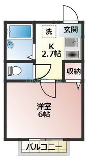 ブランドール【2階】の間取り